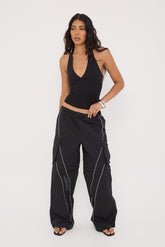 Sway Zip Off Cargo Pant Black